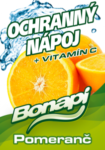 Bonapi OCHRANNÝ NÁPOJ POMERANČ - točené limonády post-mix (20l BIB)