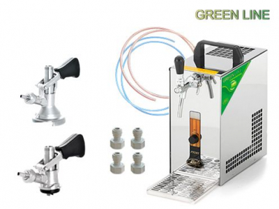 PYGMY 25/K Green LINE sestava 2x naražeč (bajonet, plochý)